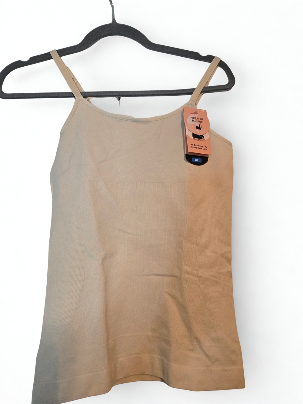 Shapermint Nude/Beige Seamless Cami Top